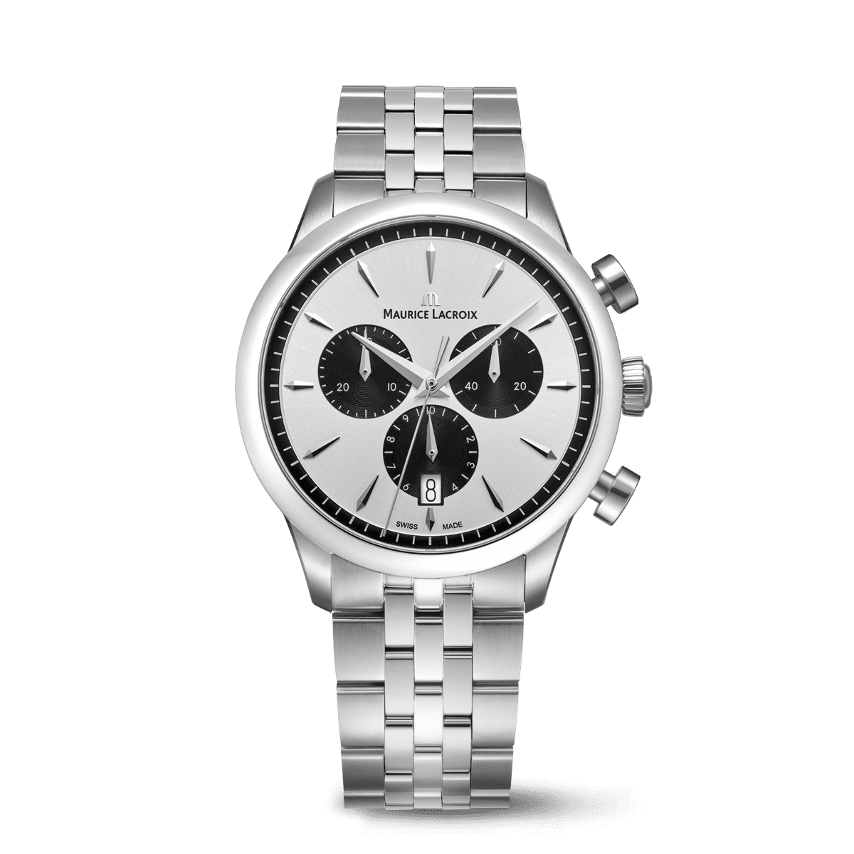MAURICE LACROIX 1975 QUARTZ CHRONOGRAPH 751038-SS002-630-1