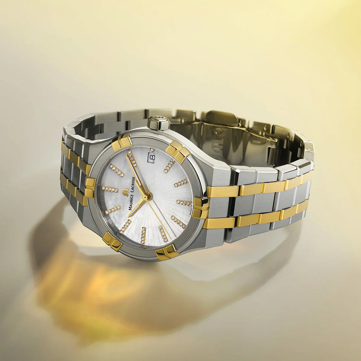 MAURICE LACROIX AIKON QUARTZ 35MM DUOTONE AI1106-PVY13-170-1