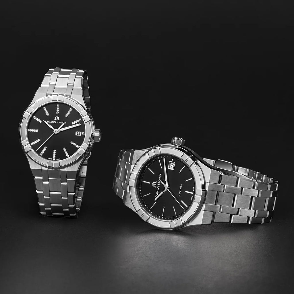 MAURICE LACROIX AIKON QUARTZ DATE AI1106-SS002-350-1