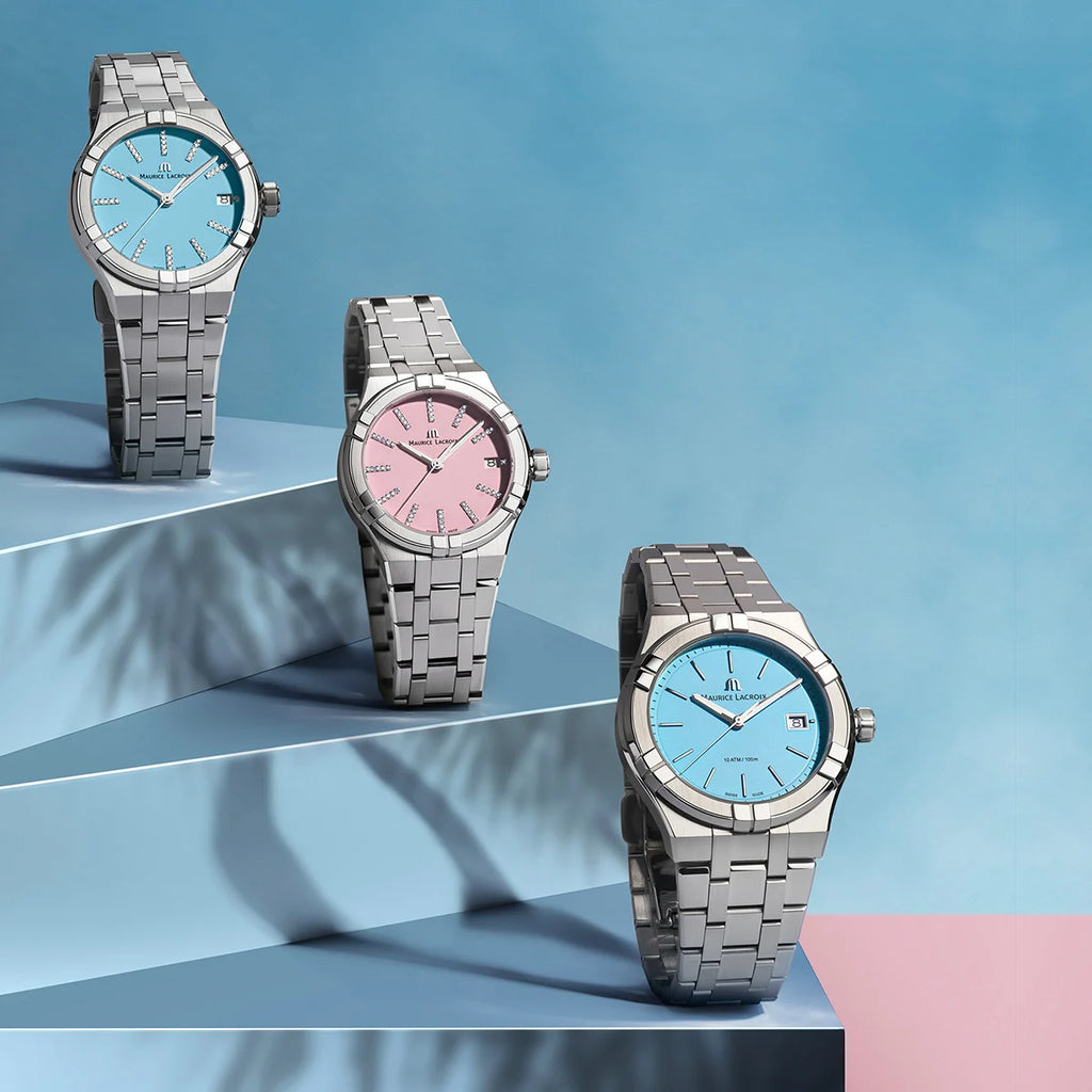 MAURICE LACROIX AIKON QUARTZ COLOURS EDITION AI1106-SS002-550-1