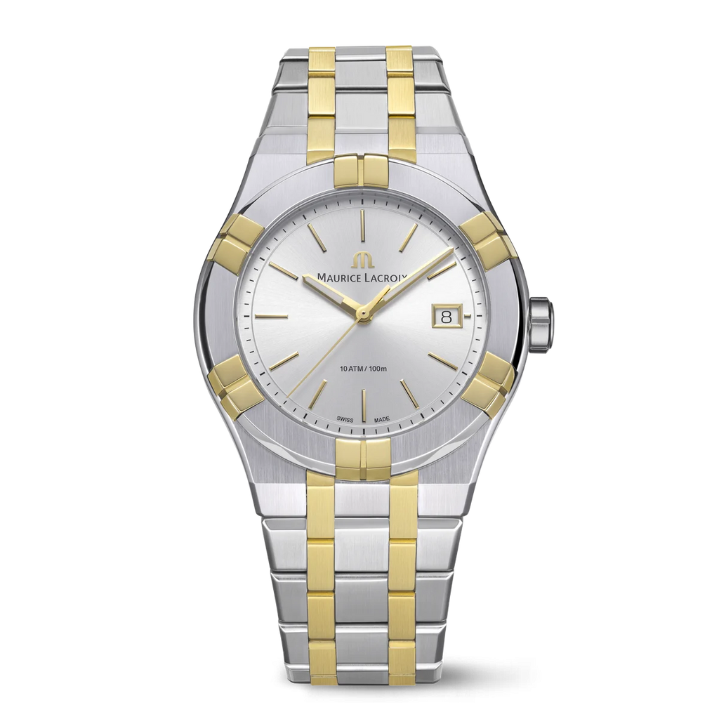 MAURICE LACROIX AIKON QUARTZ 40MM DUOTONE AI1108-PVY13-130-1