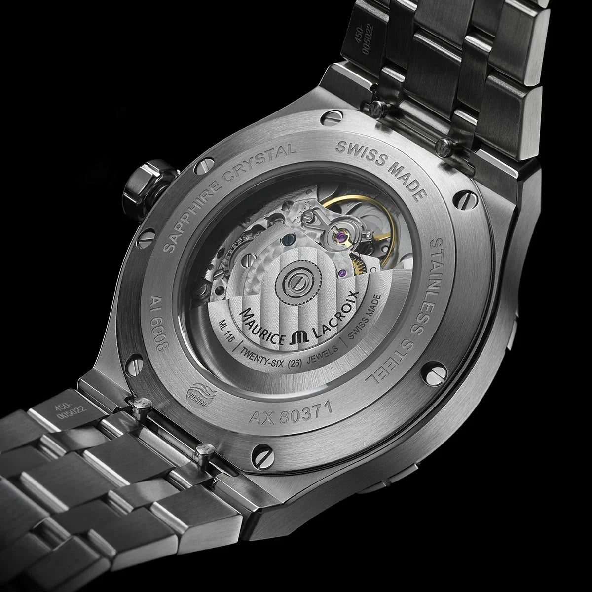 MAURICE LACROIX AIKON AUTOMATIC DATE AI6008-SS002-430-1