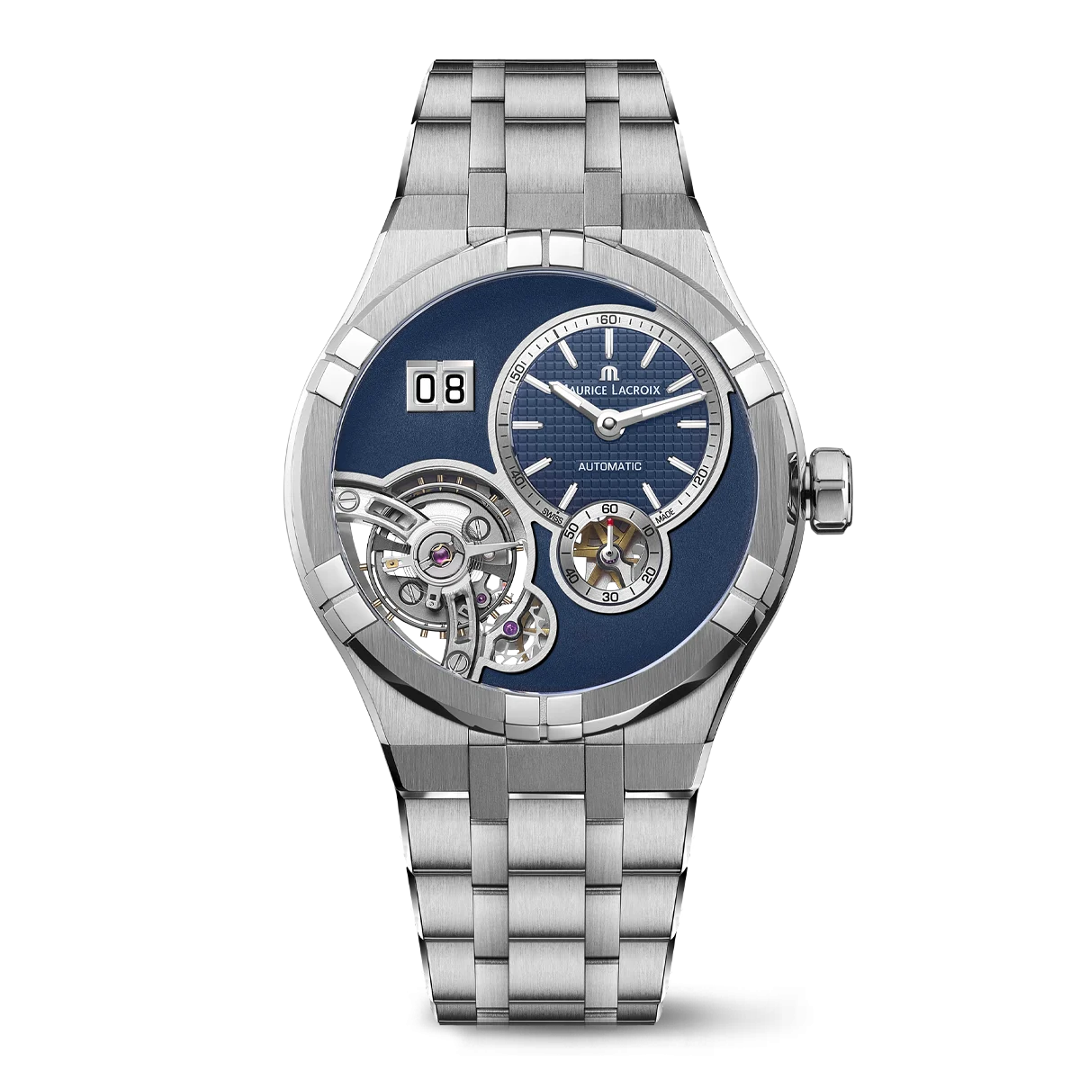 MAURICE LACROIX AIKON MASTER GRAND DATE AI6118-SS00E-430-C