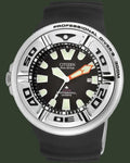 CITIZEN Eco-Drive Professional Diver 300M Black Rubber Strap BJ8050-08E