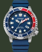 CITIZEN Promaster Eco-Drive Divers Blue Polyurethane Strap BN0168-06L