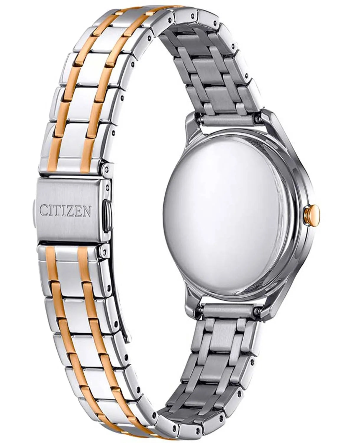 CITIZEN Eco-Drive Two Tone Stainless Steel Bracelet EM0506-77A