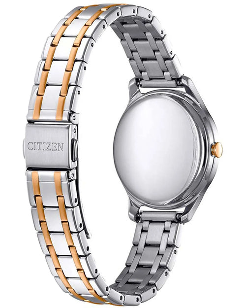 CITIZEN Eco-Drive Two Tone Stainless Steel Bracelet EM0506-77A