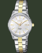 CITIZEN Classic Two Tone Stainless Steel Bracelet EU6074-51D