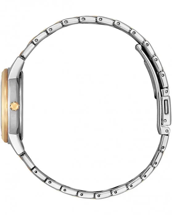CITIZEN Eco-Drive Crystals Two Tone Stainless Steel Bracelet FE1246-85A