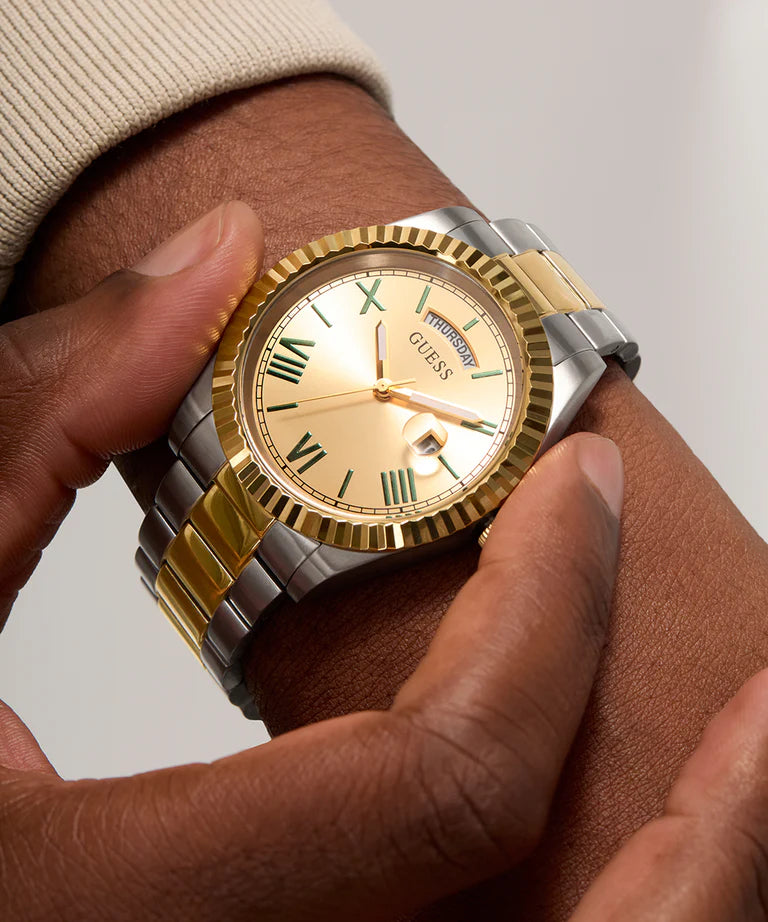 GUESS 2-Tone Day/Date GW0265G14
