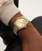 GUESS 2-Tone Day/Date GW0265G14