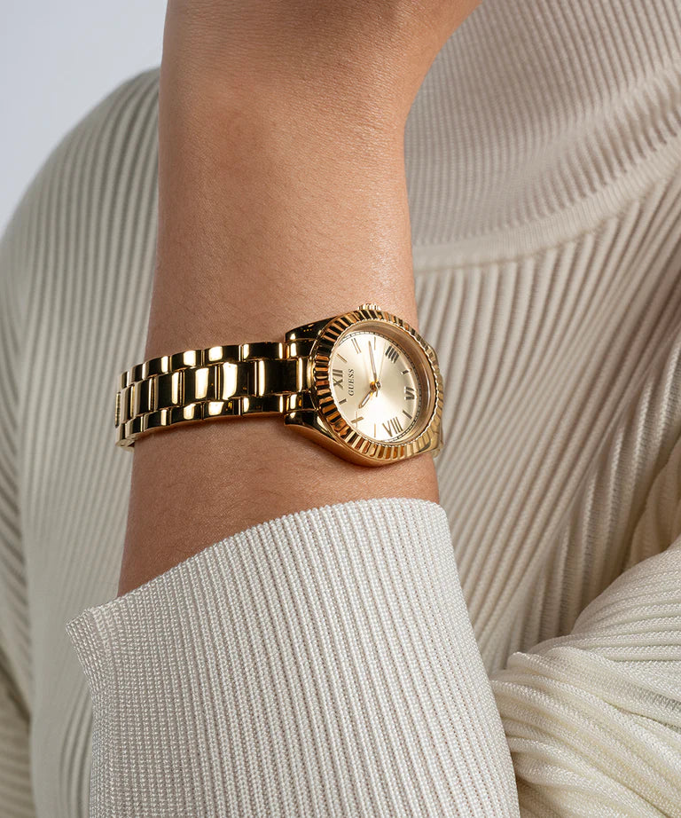GUESS Mini Luna Ladies Gold Tone GW0687L2