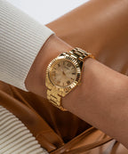 GUESS Mini Luna Ladies Gold Tone GW0687L2