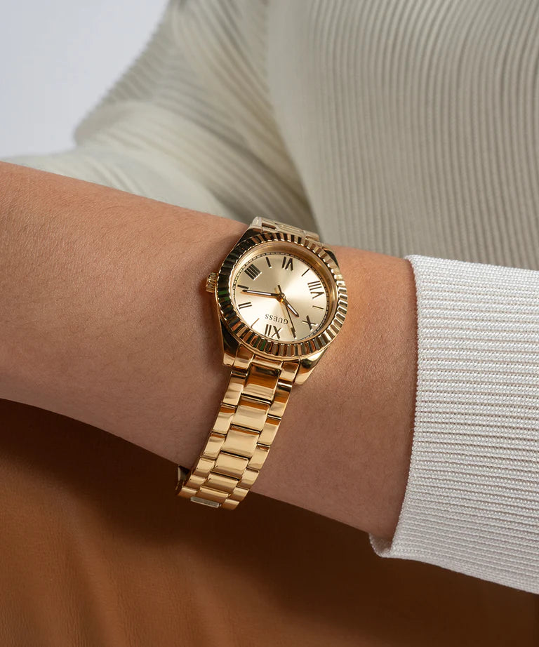 GUESS Mini Luna Ladies Gold Tone GW0687L2