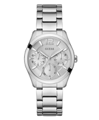 GUESS Ladies Silver Tone Multi-function GW0760L1