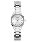 GUESS Ladies Silver Tone Analog GW0767L1