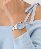 GUESS Ladies Silver Tone GW0767L6