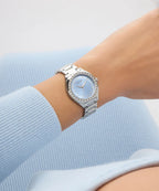 GUESS Ladies Silver Tone GW0767L6