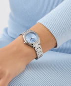GUESS Ladies Silver Tone GW0767L6