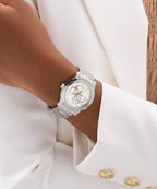 GUESS Ladies Silver Tone GW0861L1