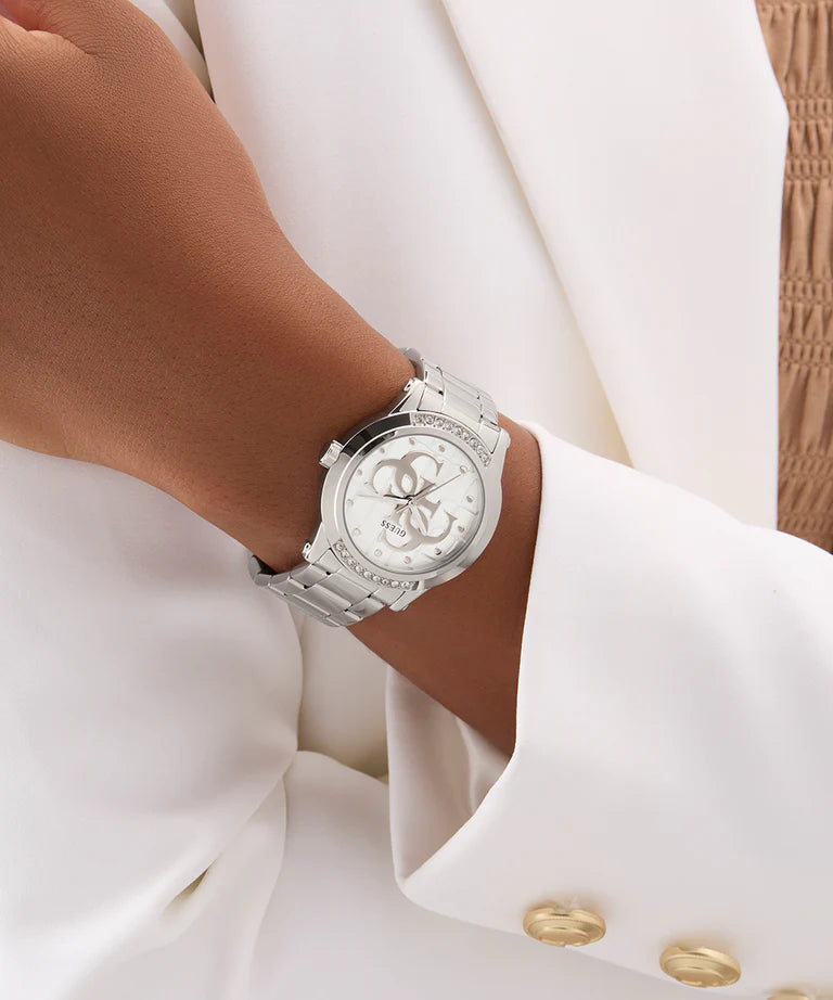 GUESS Ladies Silver Tone GW0861L1