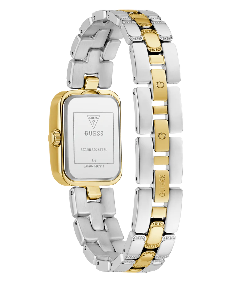 GUESS Ladies 2-Tone Gold Tone Analog GW0865L4