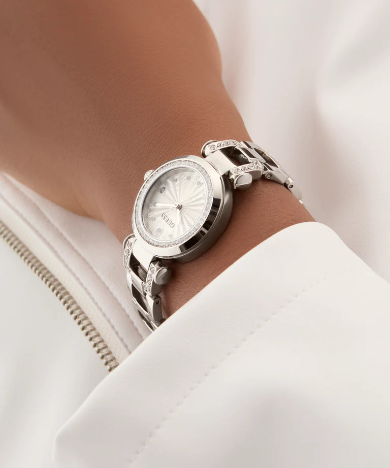 GUESS Ginger Ladies Silver Tone GW0869L3