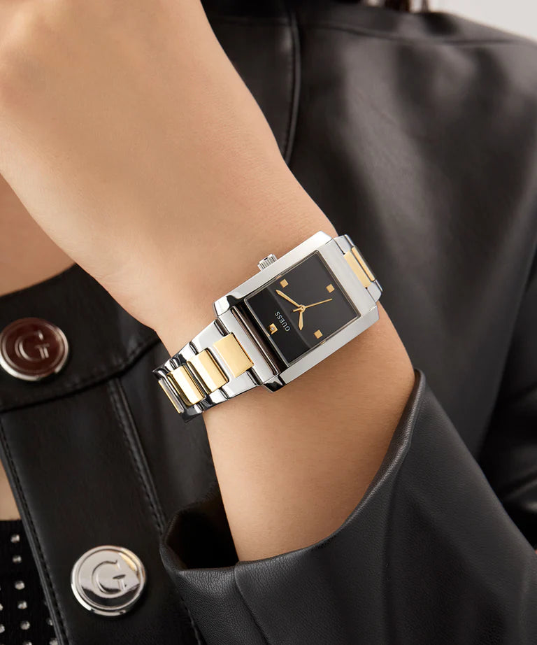 GUESS Ladies 2-Tone Silver Tone GW0876L3