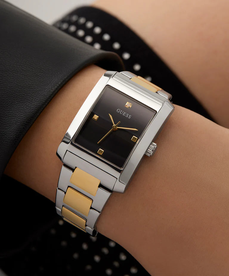 GUESS Ladies 2-Tone Silver Tone GW0876L3