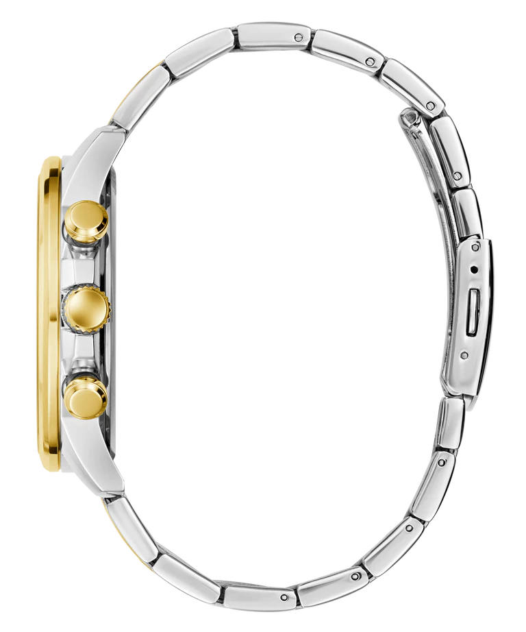 GUESS Mens 2-Tone Multi-function GW0900G5