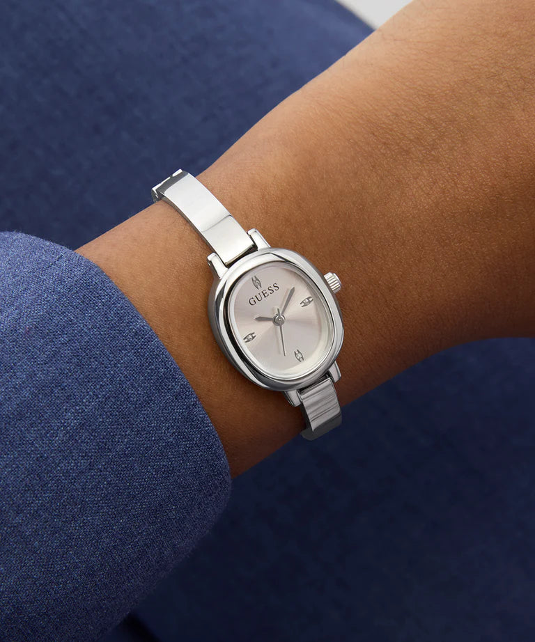 GUESS Ladies Silver Tone GW0924L1