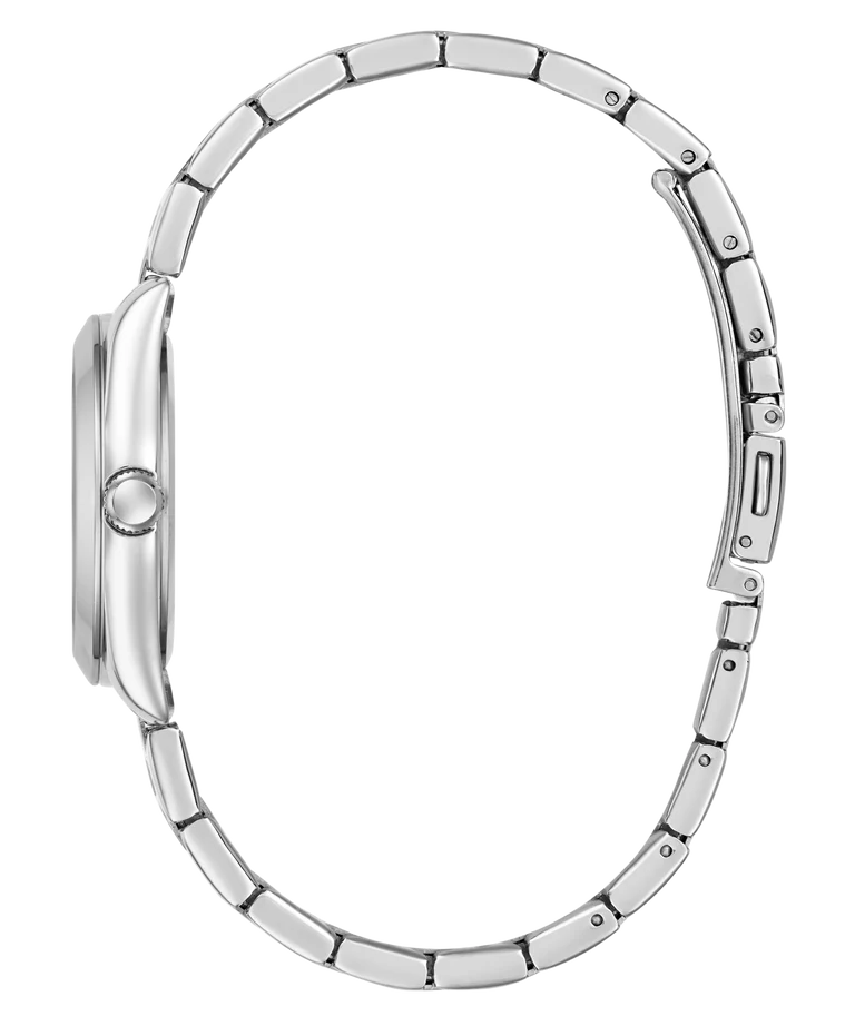 GUESS Ladies Silver Tone Date GW0934L1