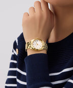 GUESS Ladies Gold Tone Date GW0934L2