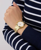 GUESS Ladies Gold Tone Date GW0934L2