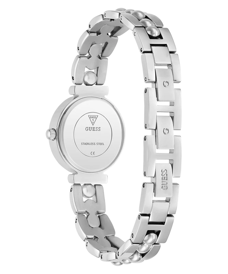 GUESS Ladies Silver Tone Analog GW0994L1