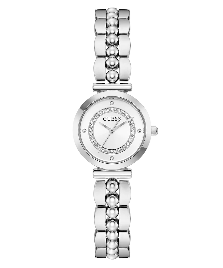 GUESS Ladies Silver Tone Analog GW0994L1