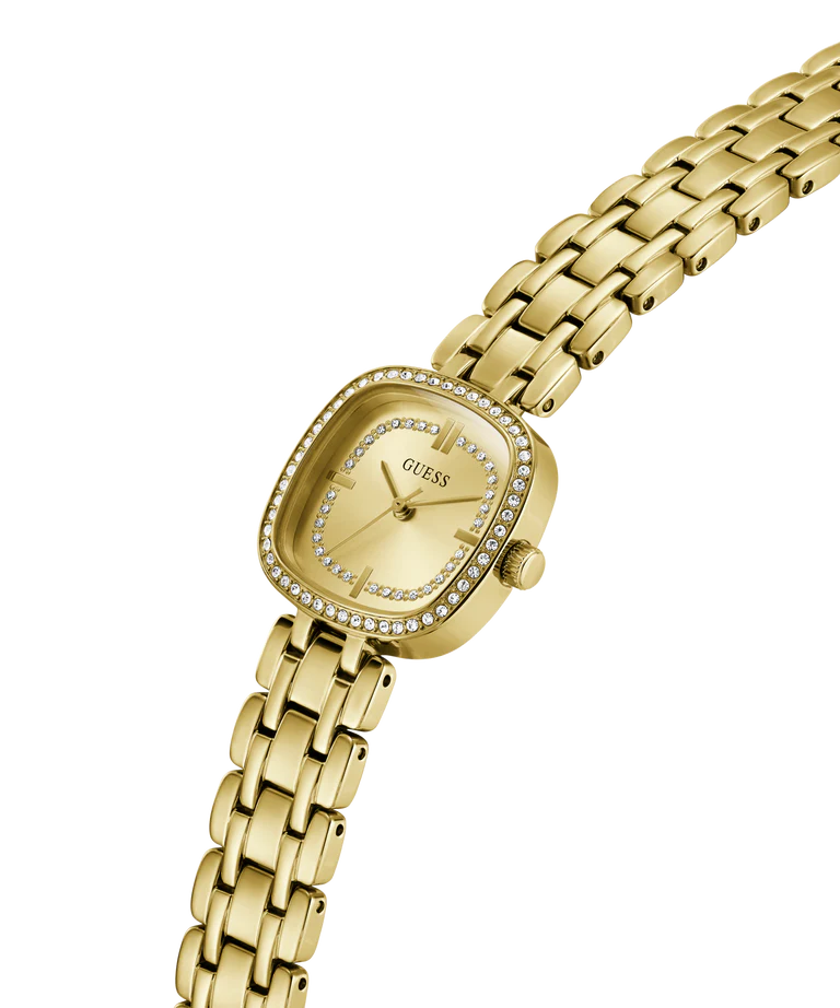 GUESS Ladies Hazel Gold Tone Analog Watch GW1018L2