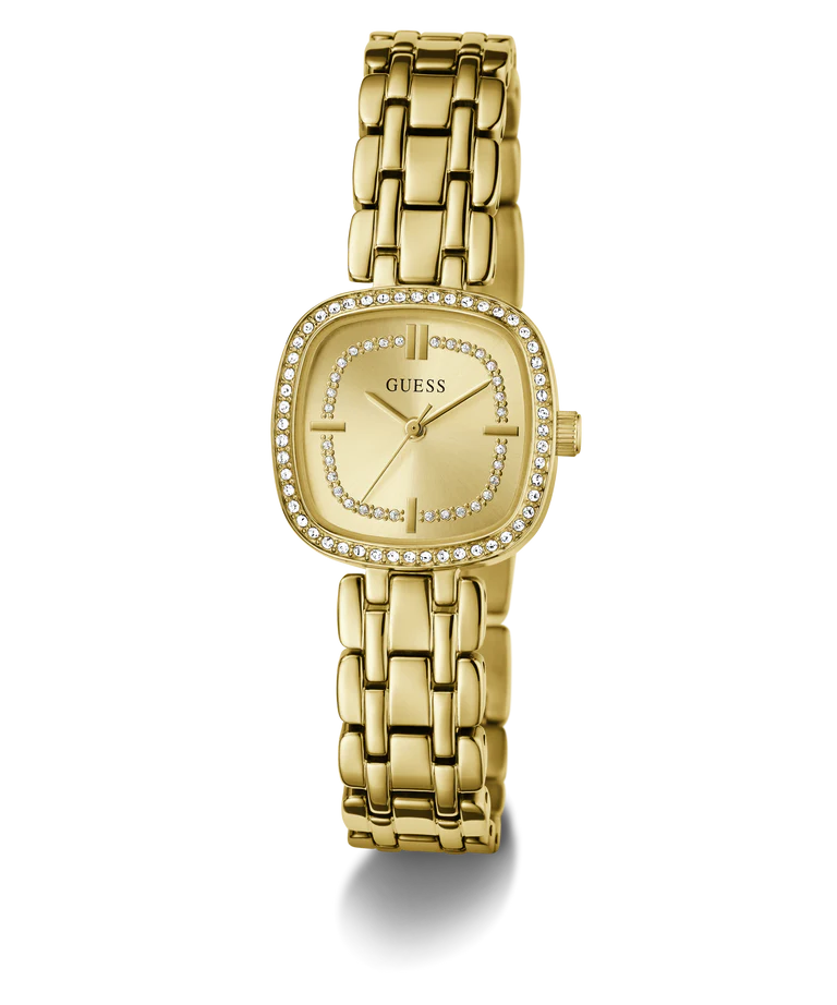 GUESS Ladies Hazel Gold Tone Analog Watch GW1018L2