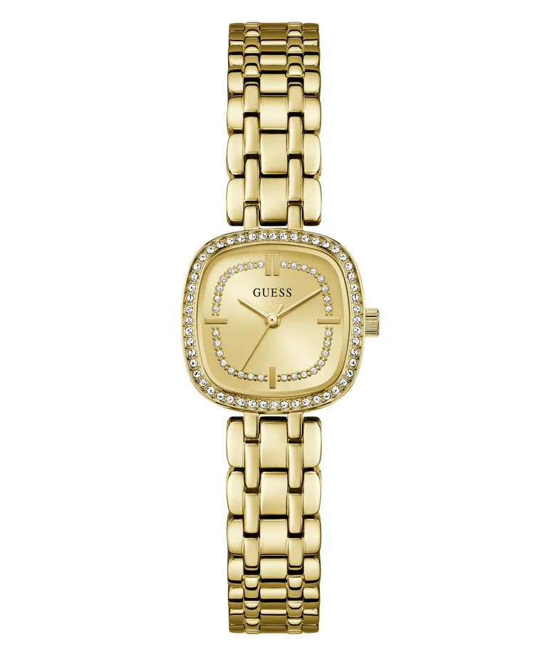 GUESS Ladies Hazel Gold Tone Analog Watch GW1018L2