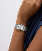 GUESS Silver Tone Analog Watch GW1026L1