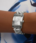 GUESS Silver Tone Analog Watch GW1026L1