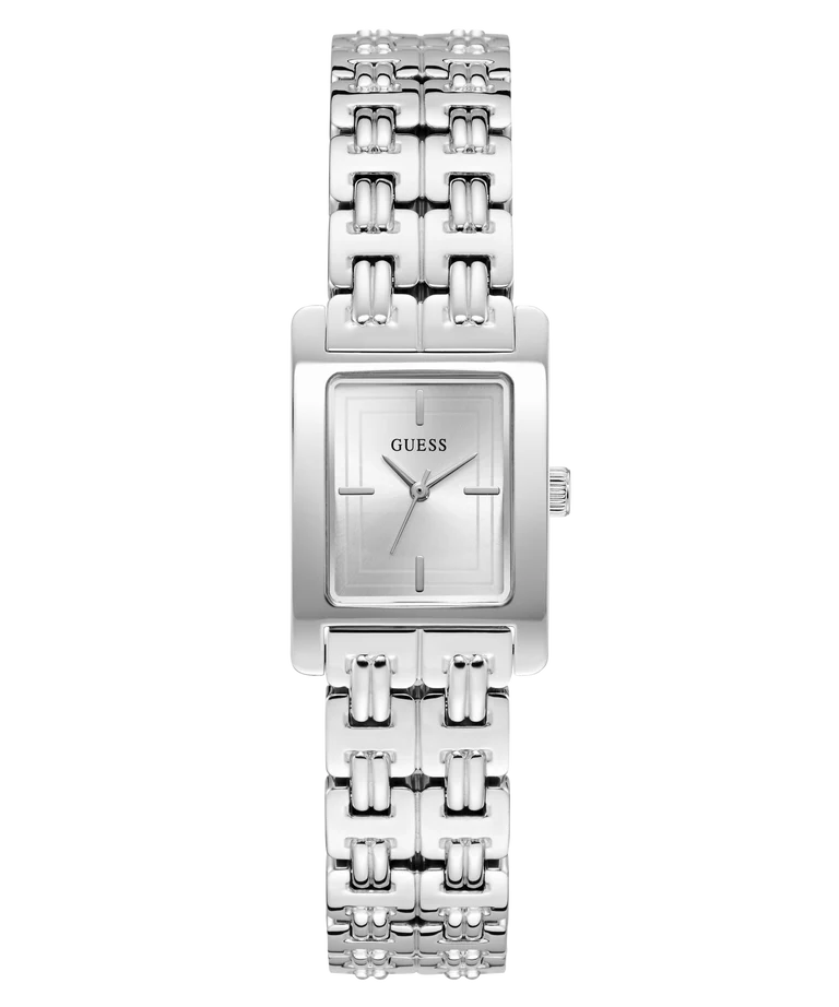 GUESS Silver Tone Analog Watch GW1026L1