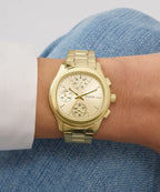 GUESS Ladies Birdie Gold Tone Analog GW1031L2