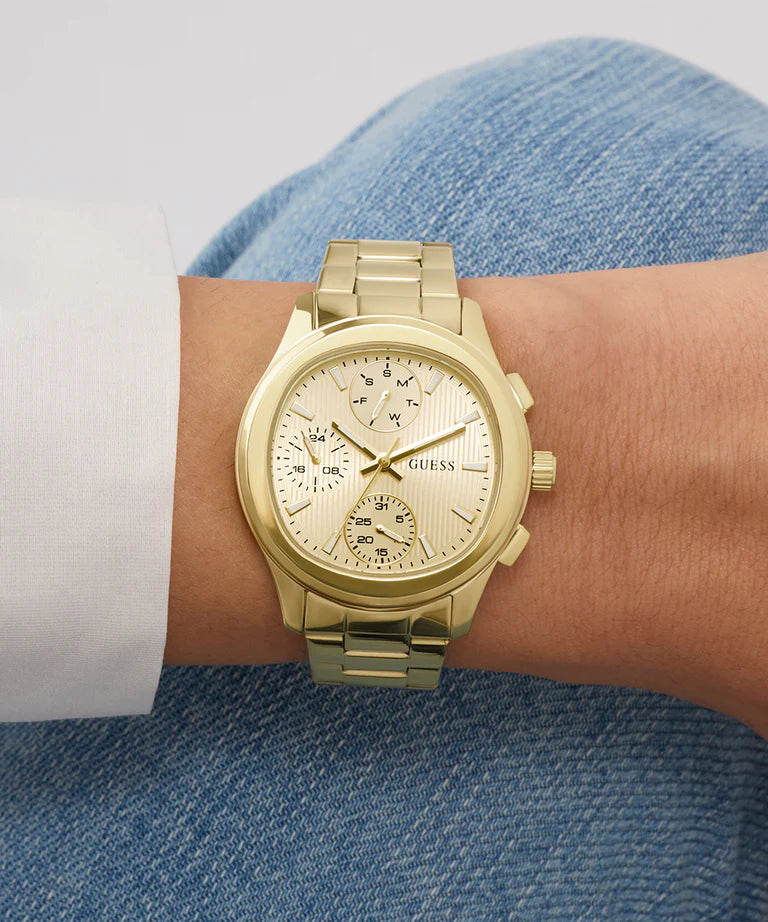 GUESS Ladies Birdie Gold Tone Analog GW1031L2