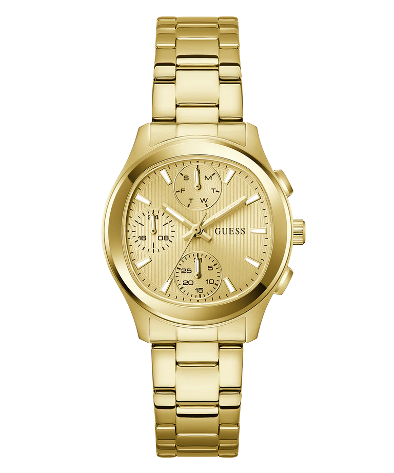 GUESS Ladies Birdie Gold Tone Analog GW1031L2