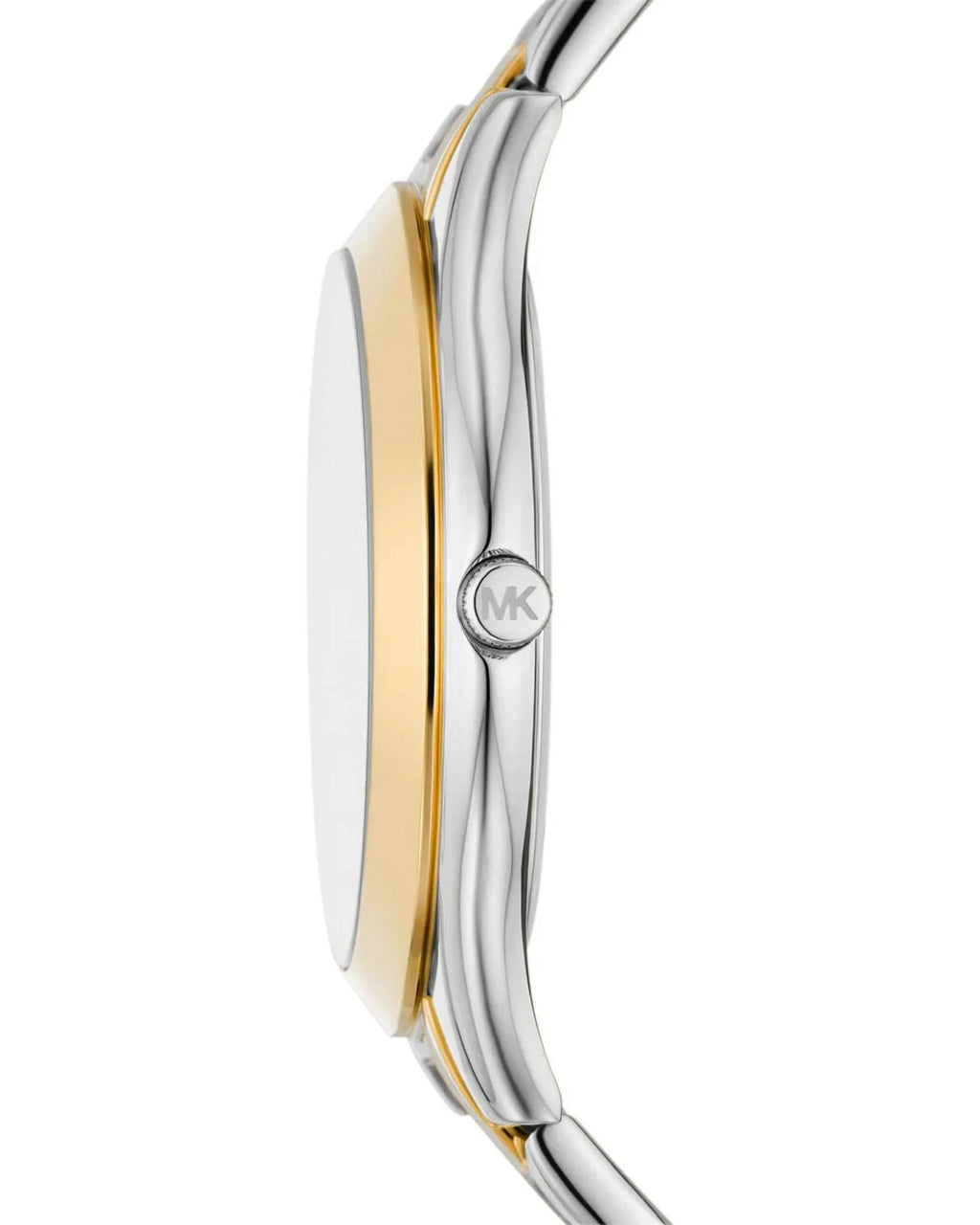 MICHAEL KORS Slim Runway Crystals Two Tone Stainless Steel Bracelet MK4735