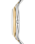 MICHAEL KORS Slim Runway Crystals Two Tone Stainless Steel Bracelet MK4735