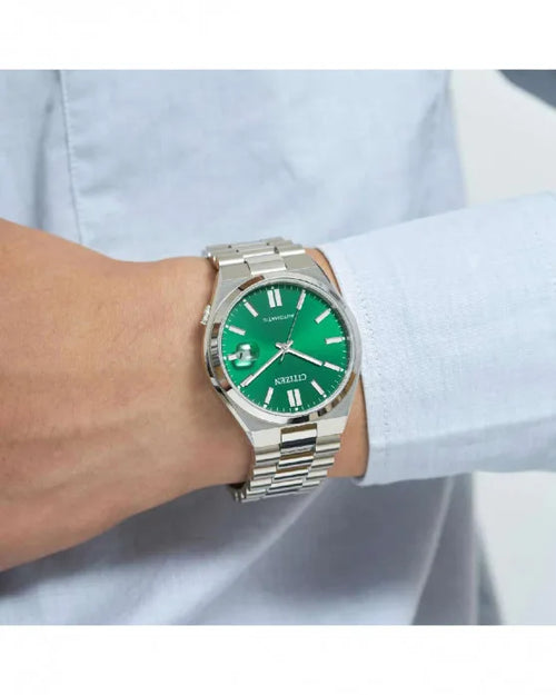 CITIZEN TSUYOSA Automatic Silver Stainless Steel Bracelet NJ0150-81X
