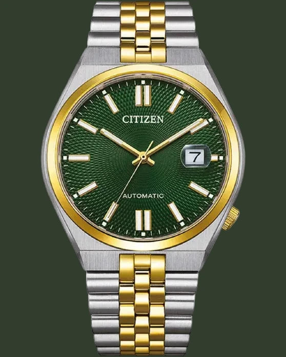 CITIZEN Tsuyosa 60 Automatic Two Tone Stainless Steel Bracelet NK0024-54X
