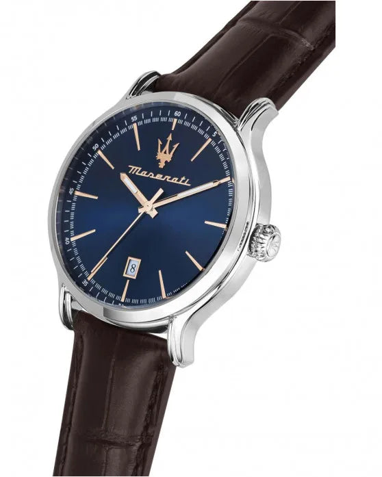 MASERATI Epoca Brown Leather Strap R8851118016